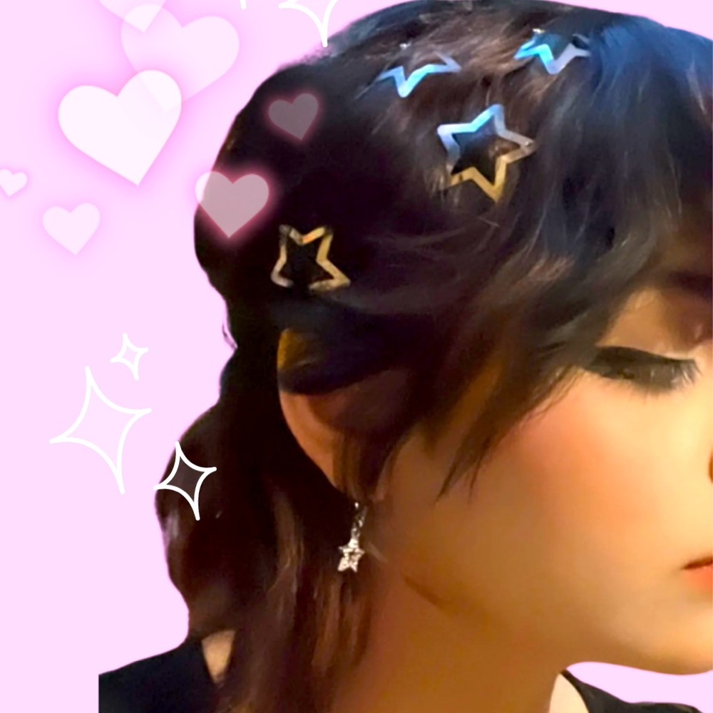💖Y2K Star Barrettes💖